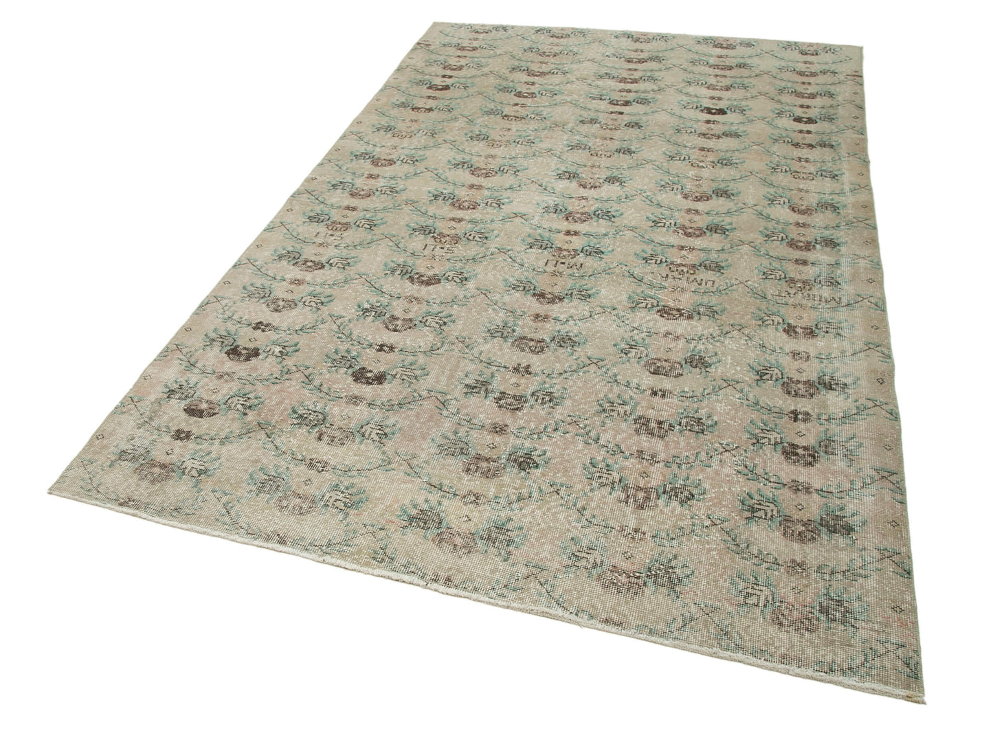 5x9 Beige Bohemian Rug  - 33061