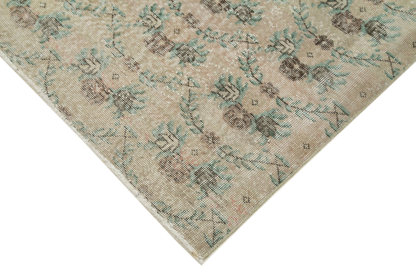 5x9 Beige Bohemian Rug  - 33061