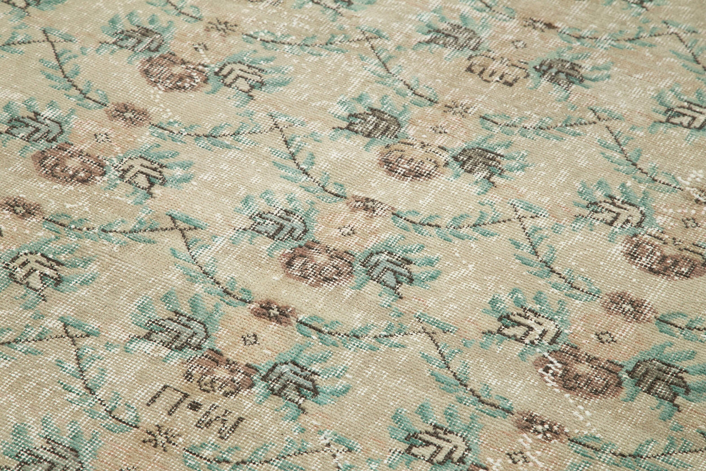 5x9 Beige Bohemian Rug  - 33061