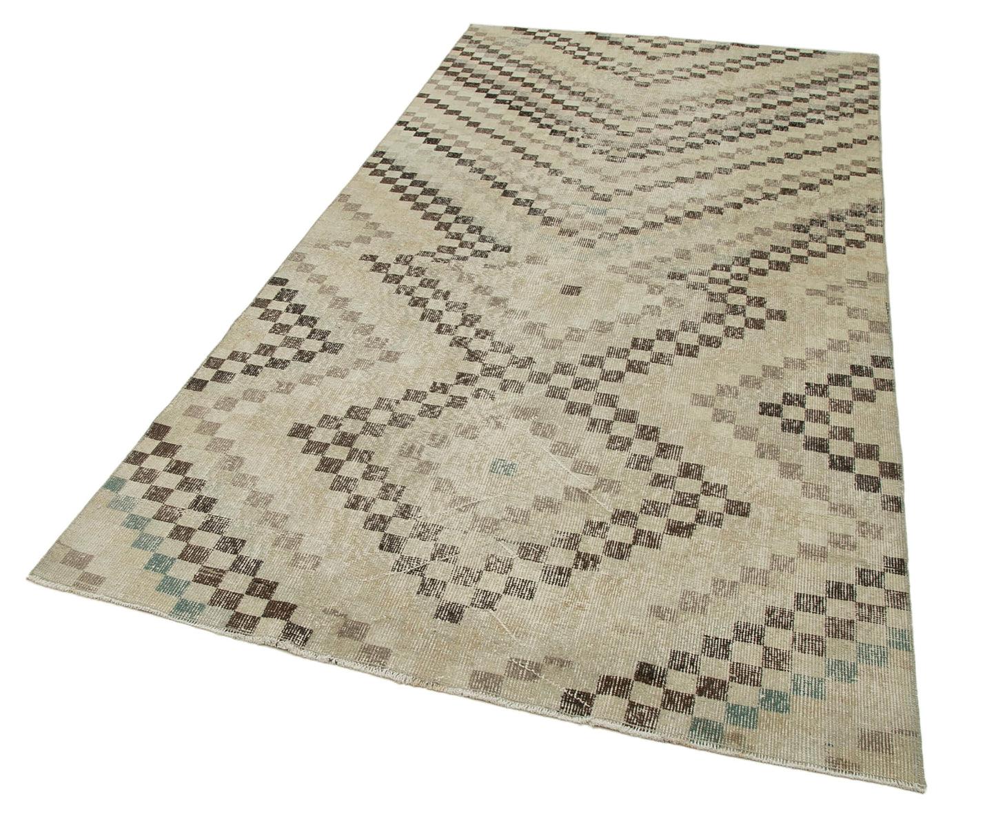 5x9 Beige Bohemian Rug  - 33063