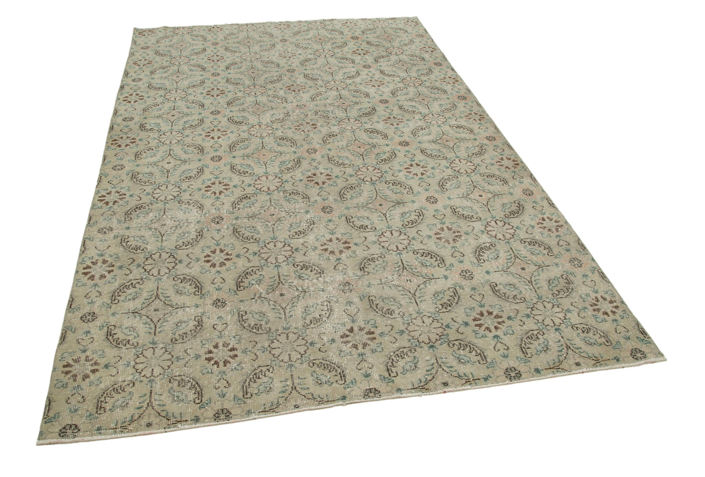 6x9 Beige Bohemian Rug  - 33064