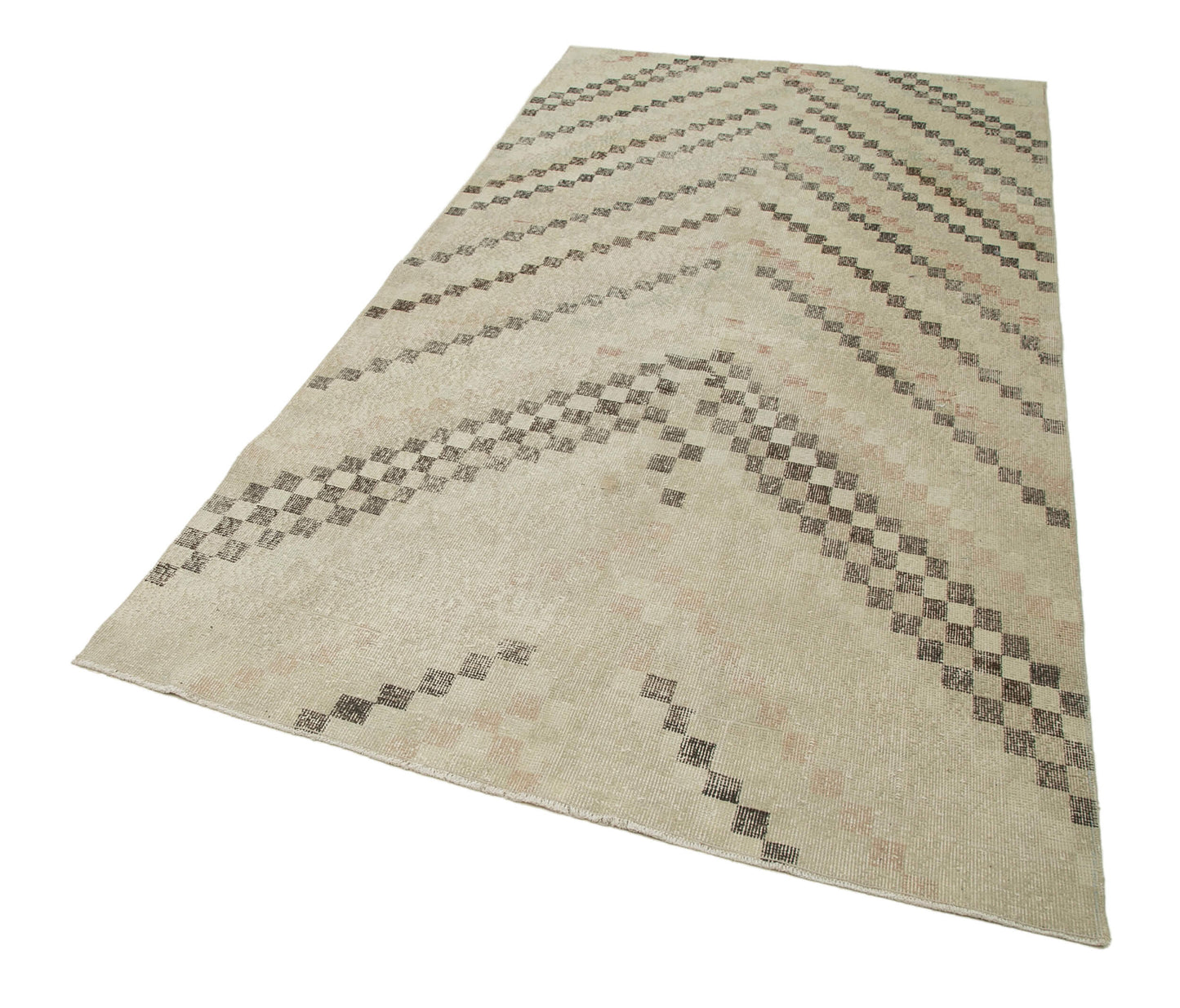 5x9 Beige Bohemian Rug  - 33078