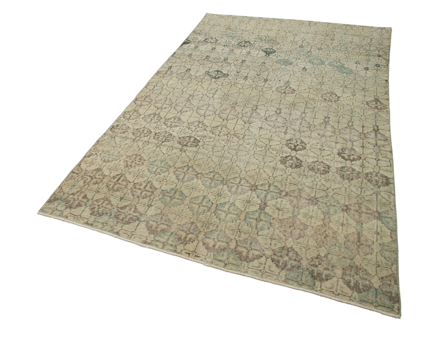 5x9 Beige Bohemian Rug  - 33115