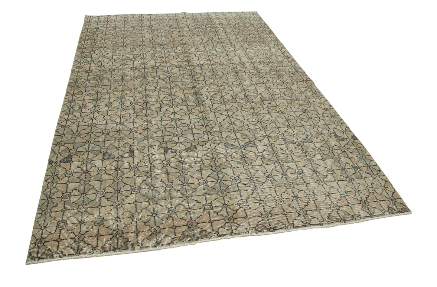 6x9 Brown Bohemian Rug  - 33117