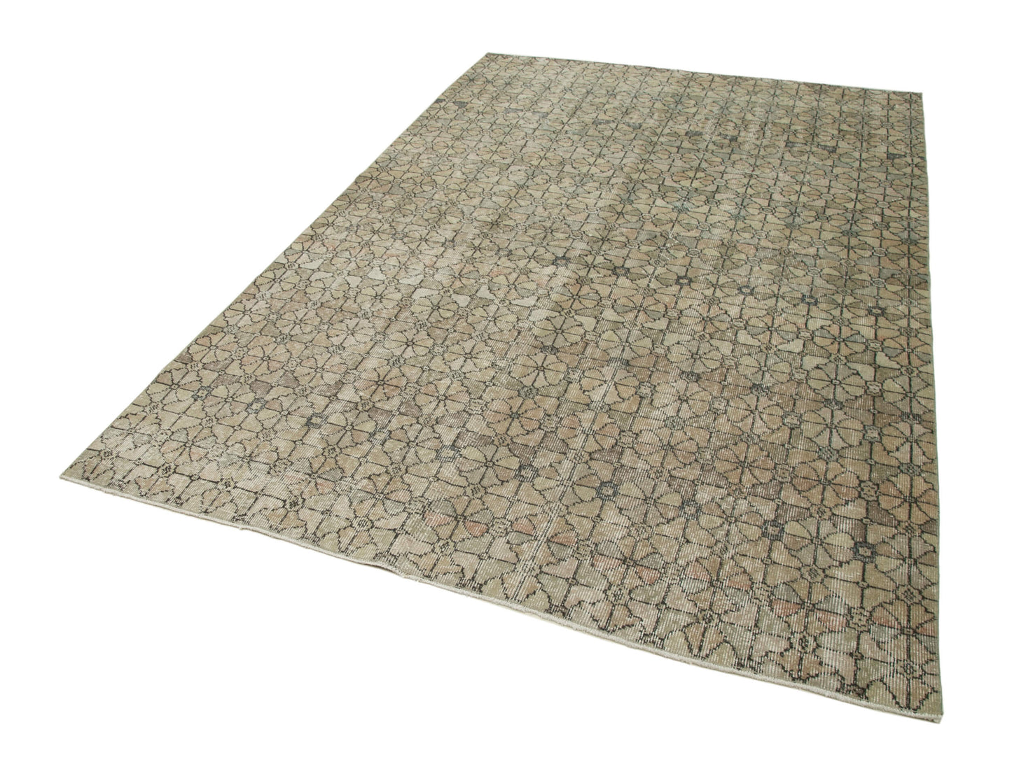 6x9 Brown Bohemian Rug  - 33117