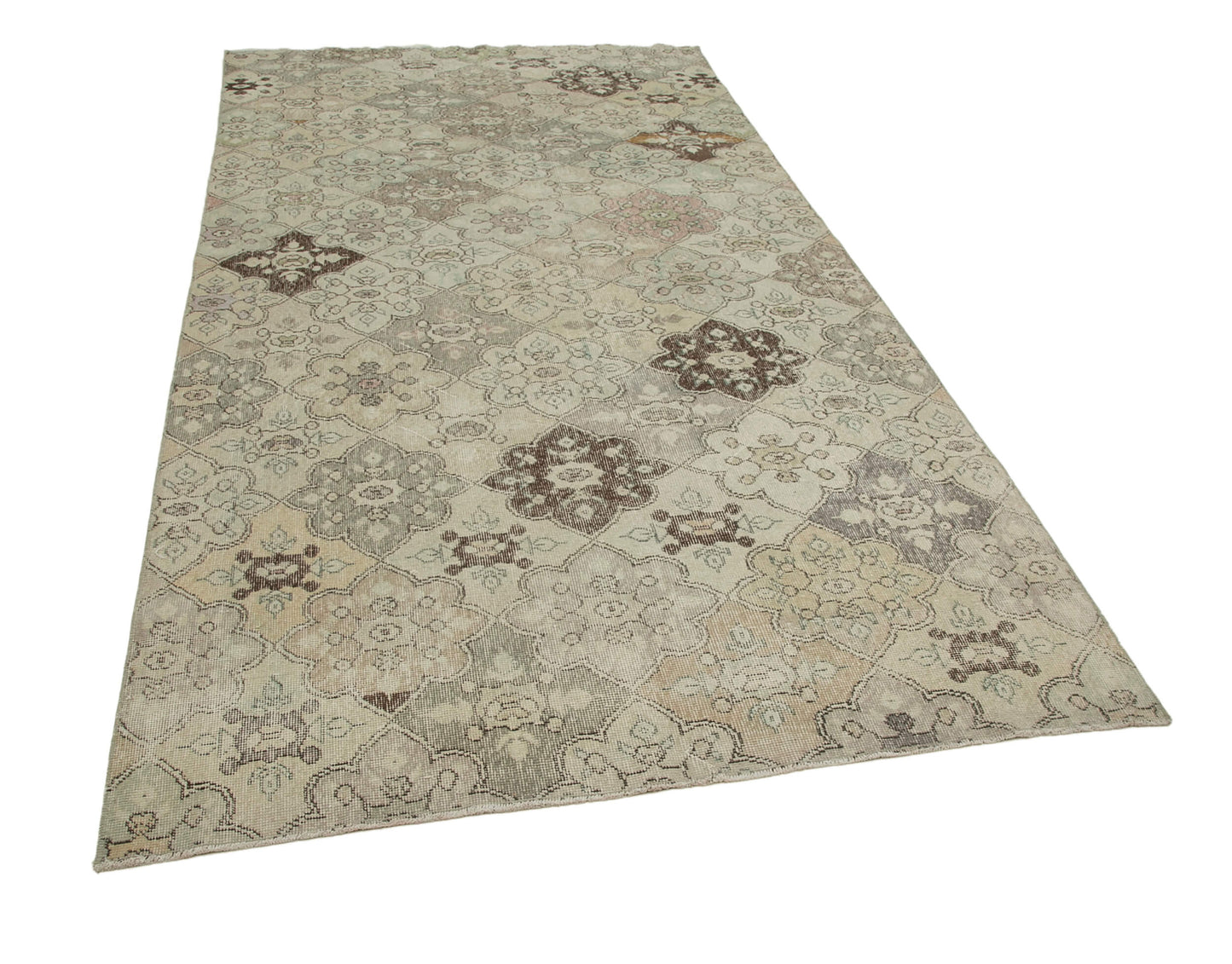 5x10 Beige Bohemian Rug  - 33118