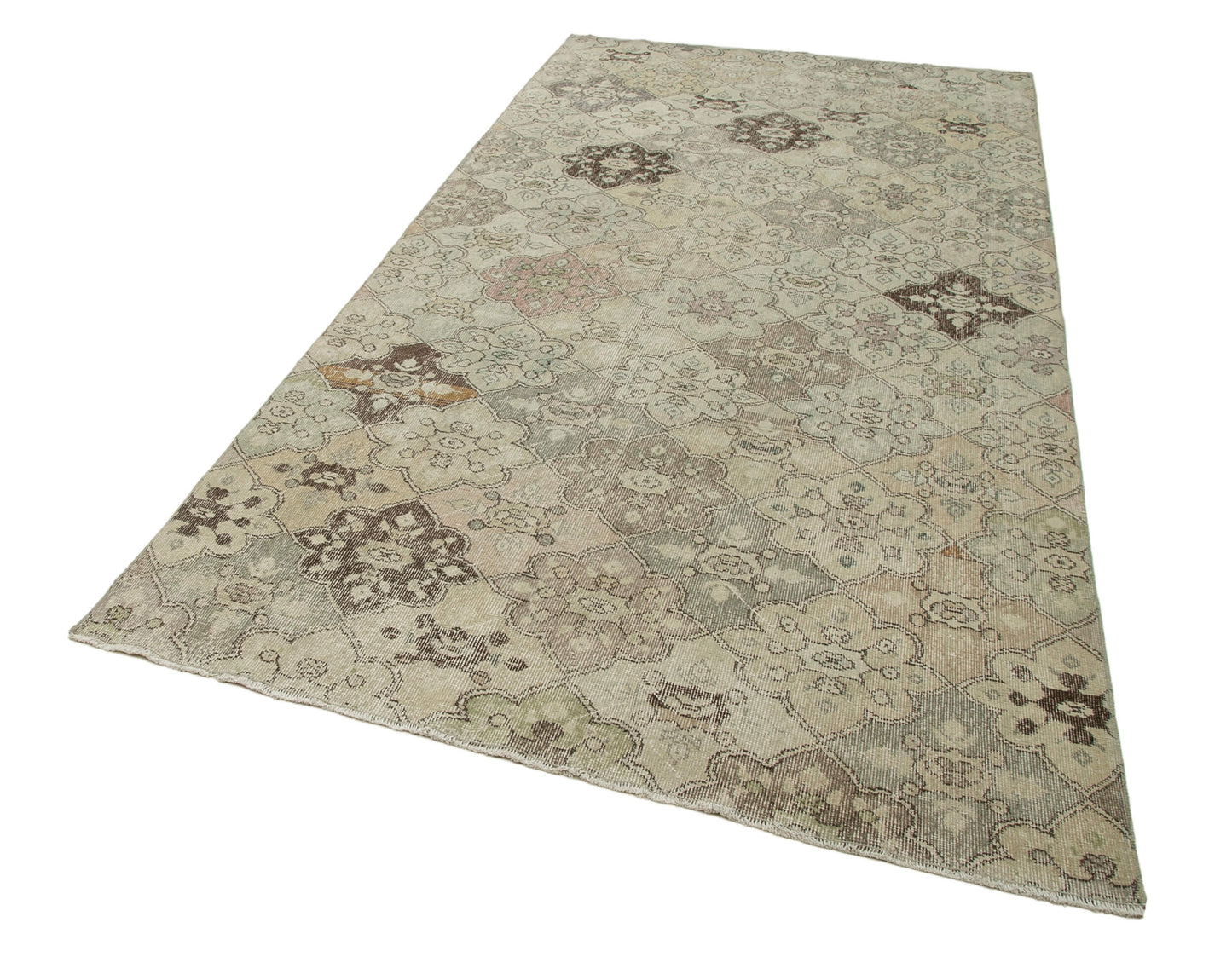 5x10 Beige Bohemian Rug  - 33118