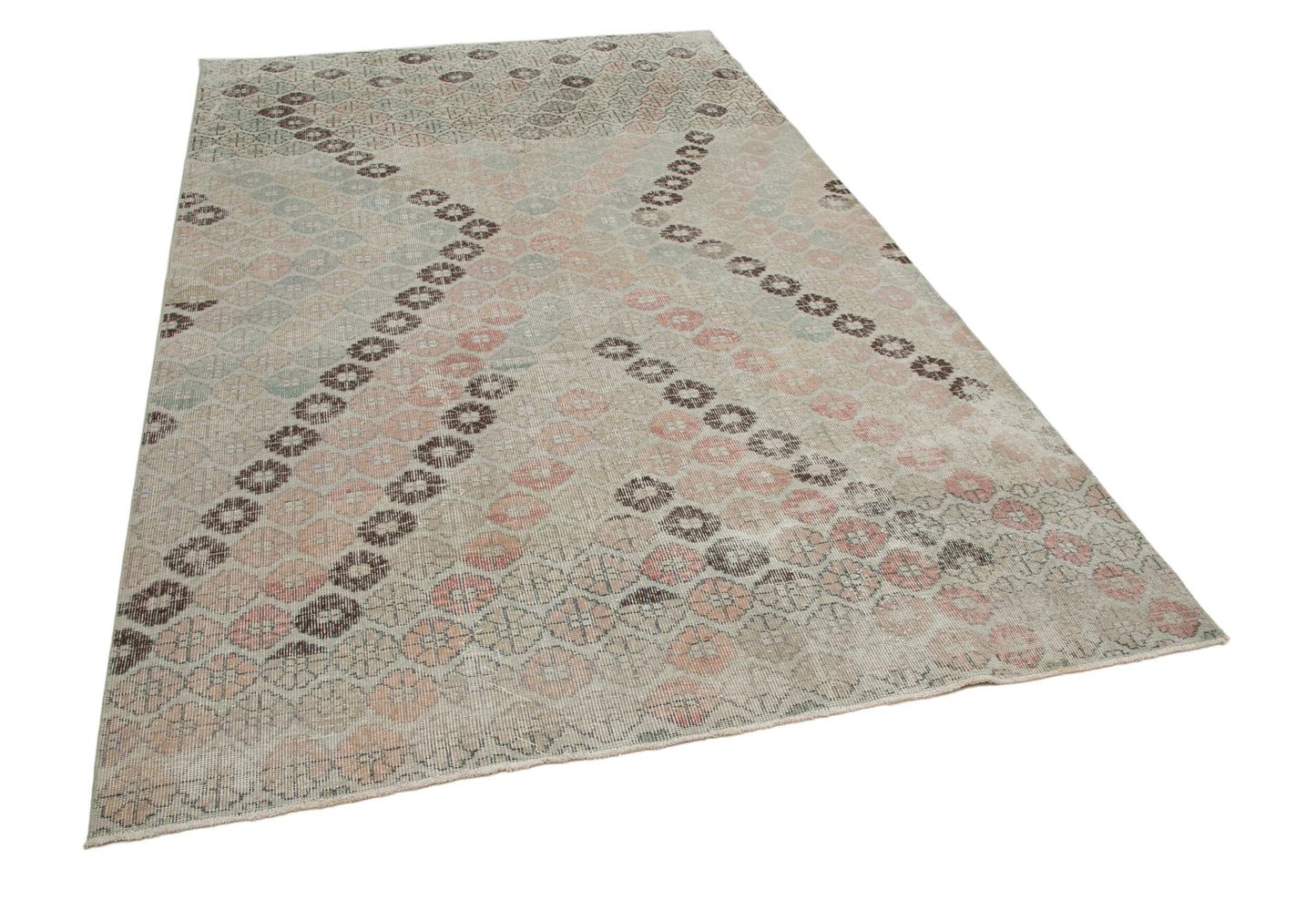 6x9 Beige Bohemian Rug  - 33119