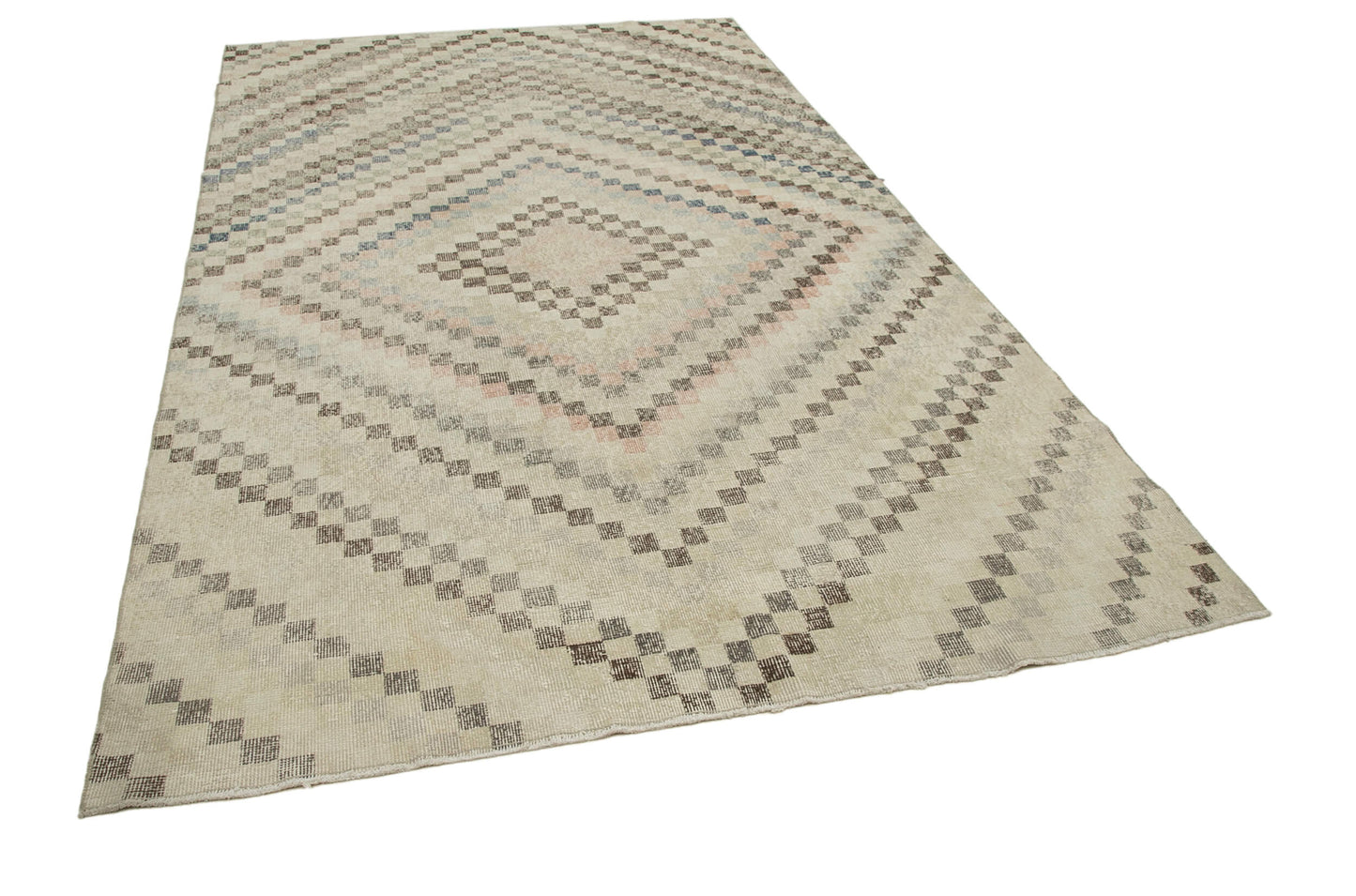 6x10 Beige Bohemian Rug  - 33127