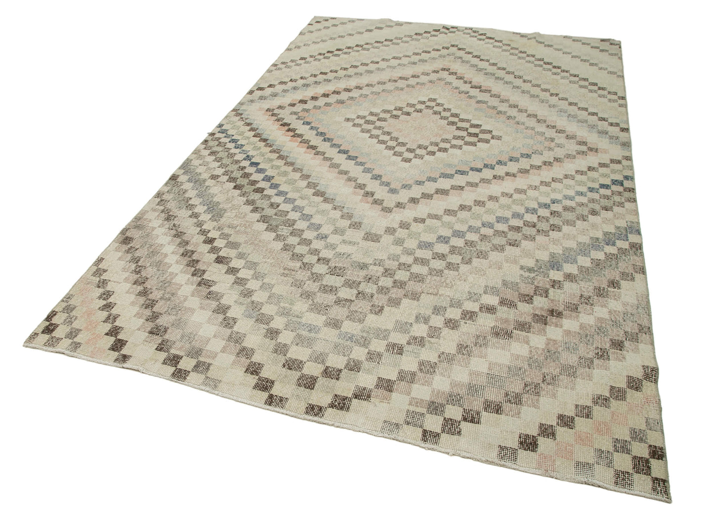 6x10 Beige Bohemian Rug  - 33127