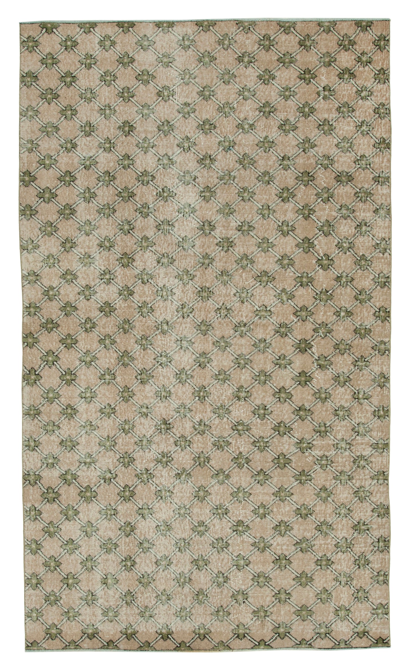 5x9 Beige Bohemian Rug  - 33150