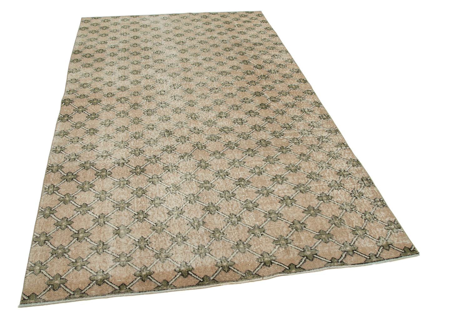 5x9 Beige Bohemian Rug  - 33150