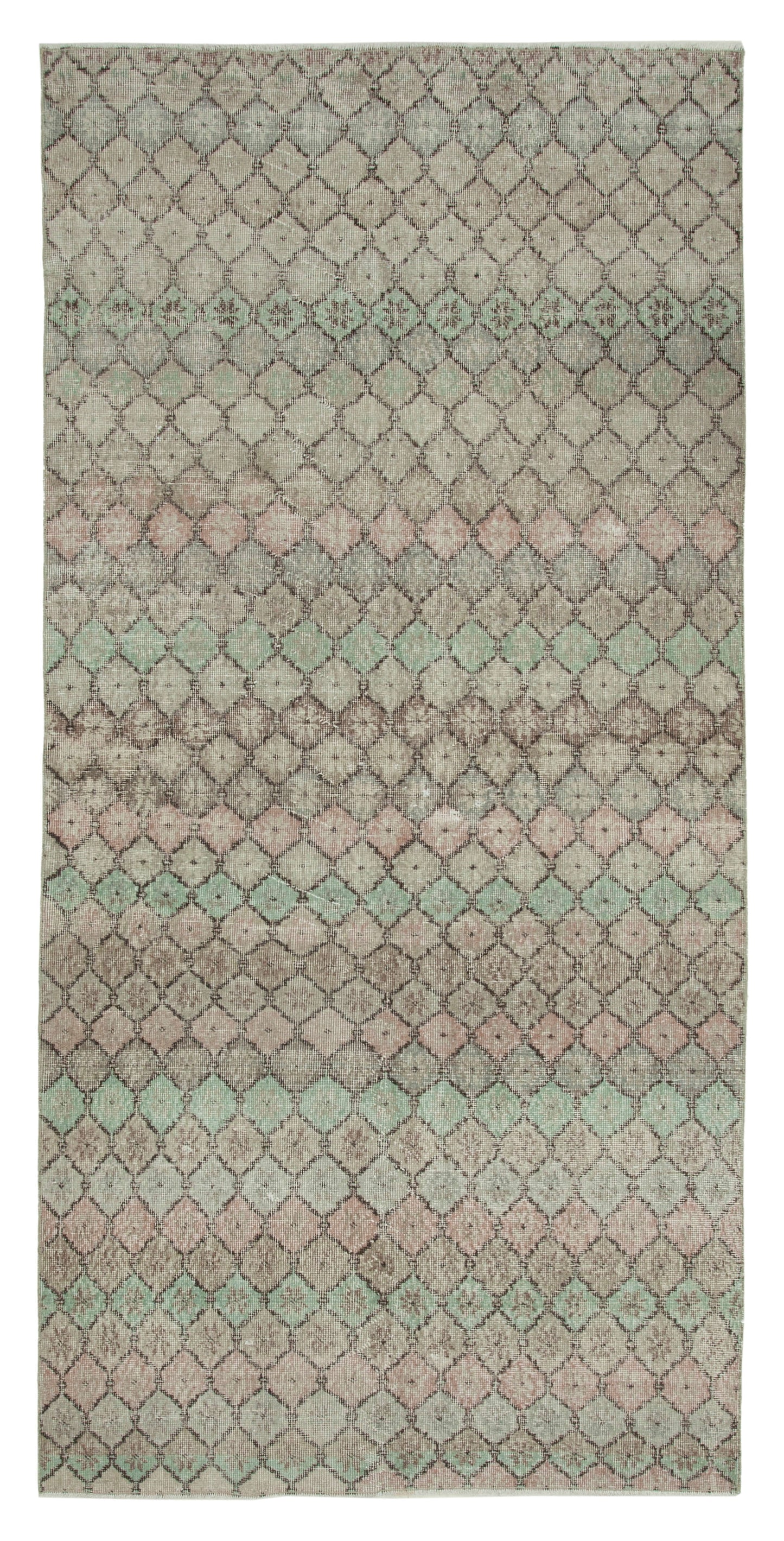 5x9 Beige Bohemian Rug  - 33155