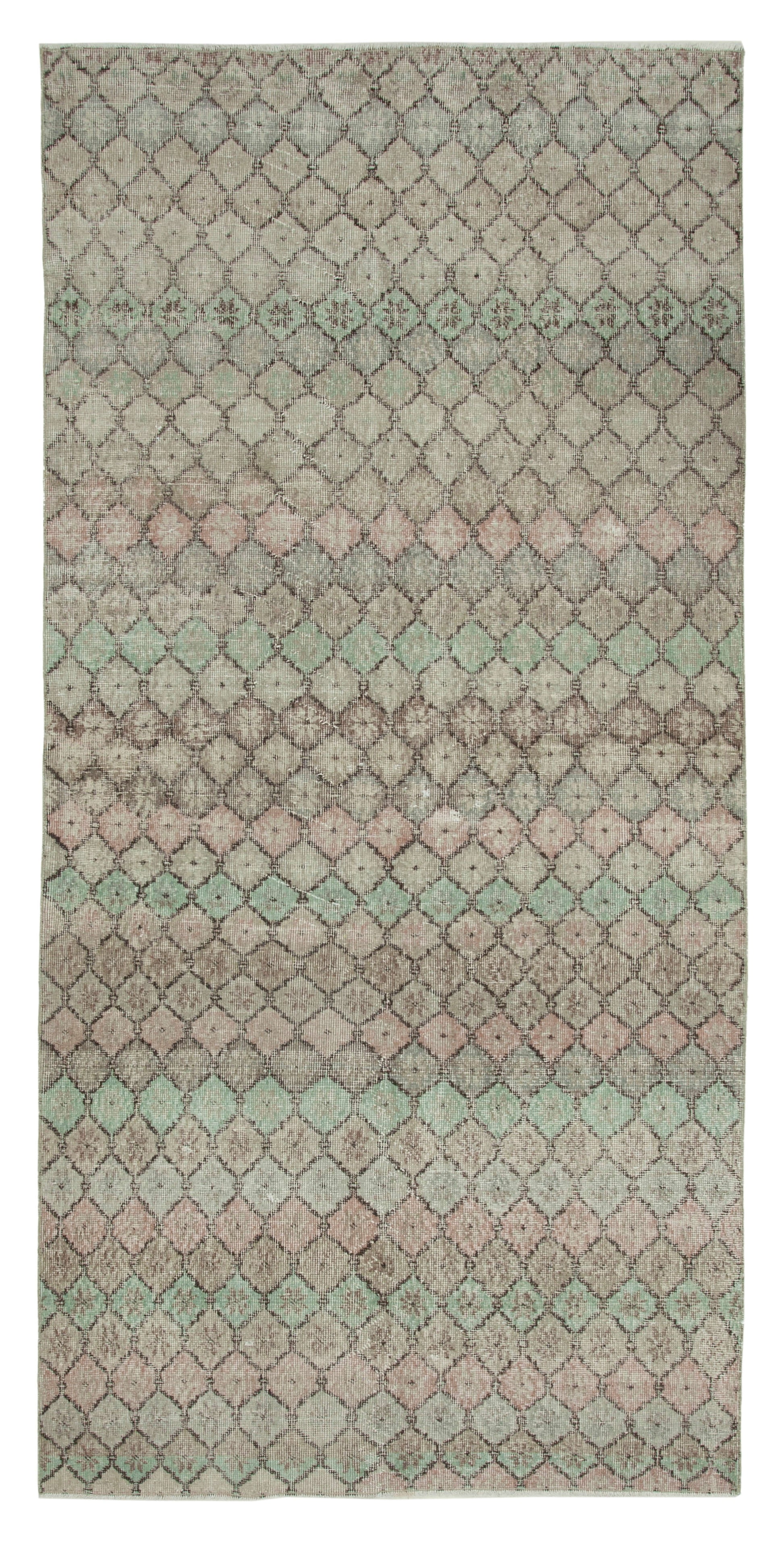 5x9 Beige Bohemian Rug  - 33155