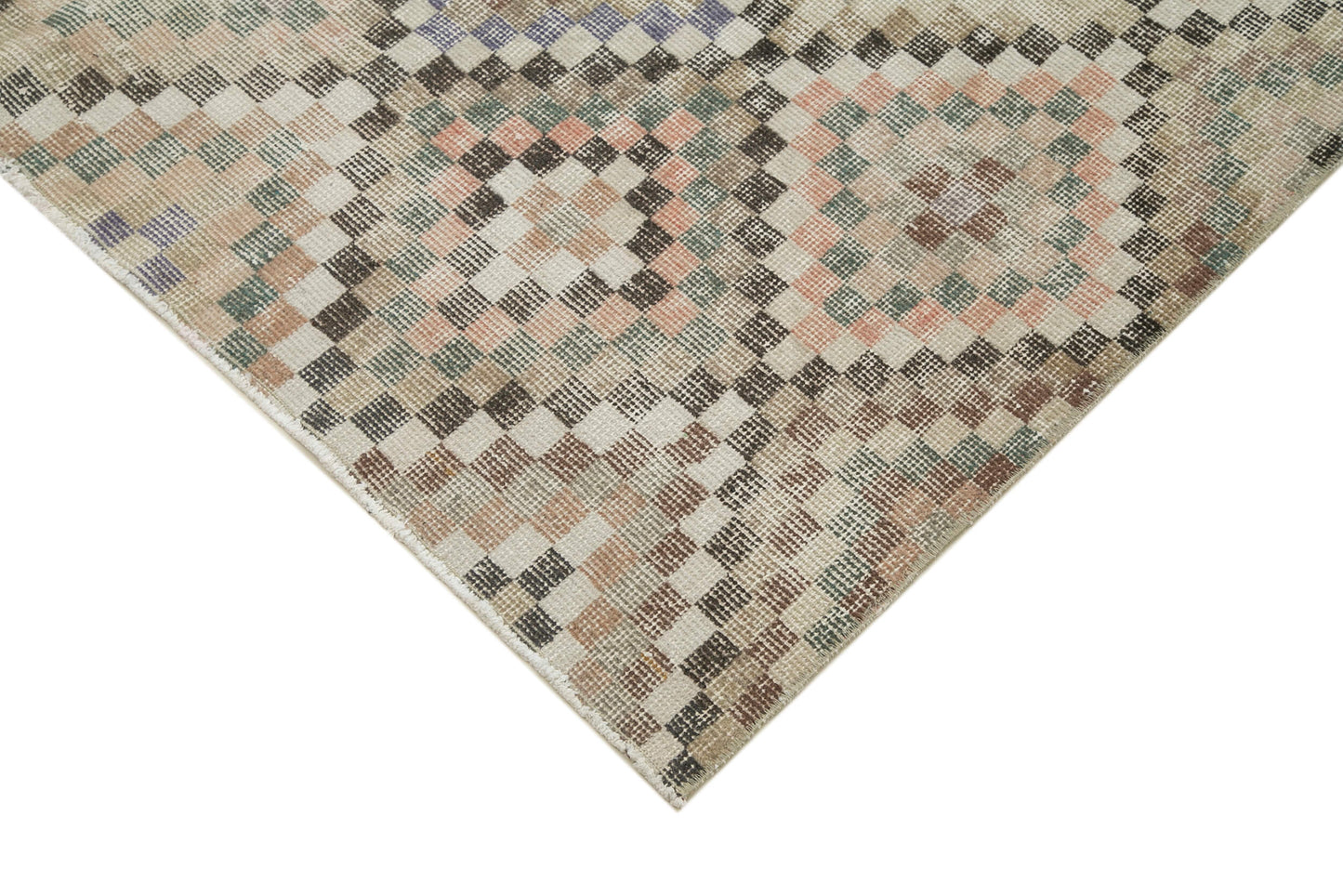 5x9 Beige Bohemian Rug  - 33156