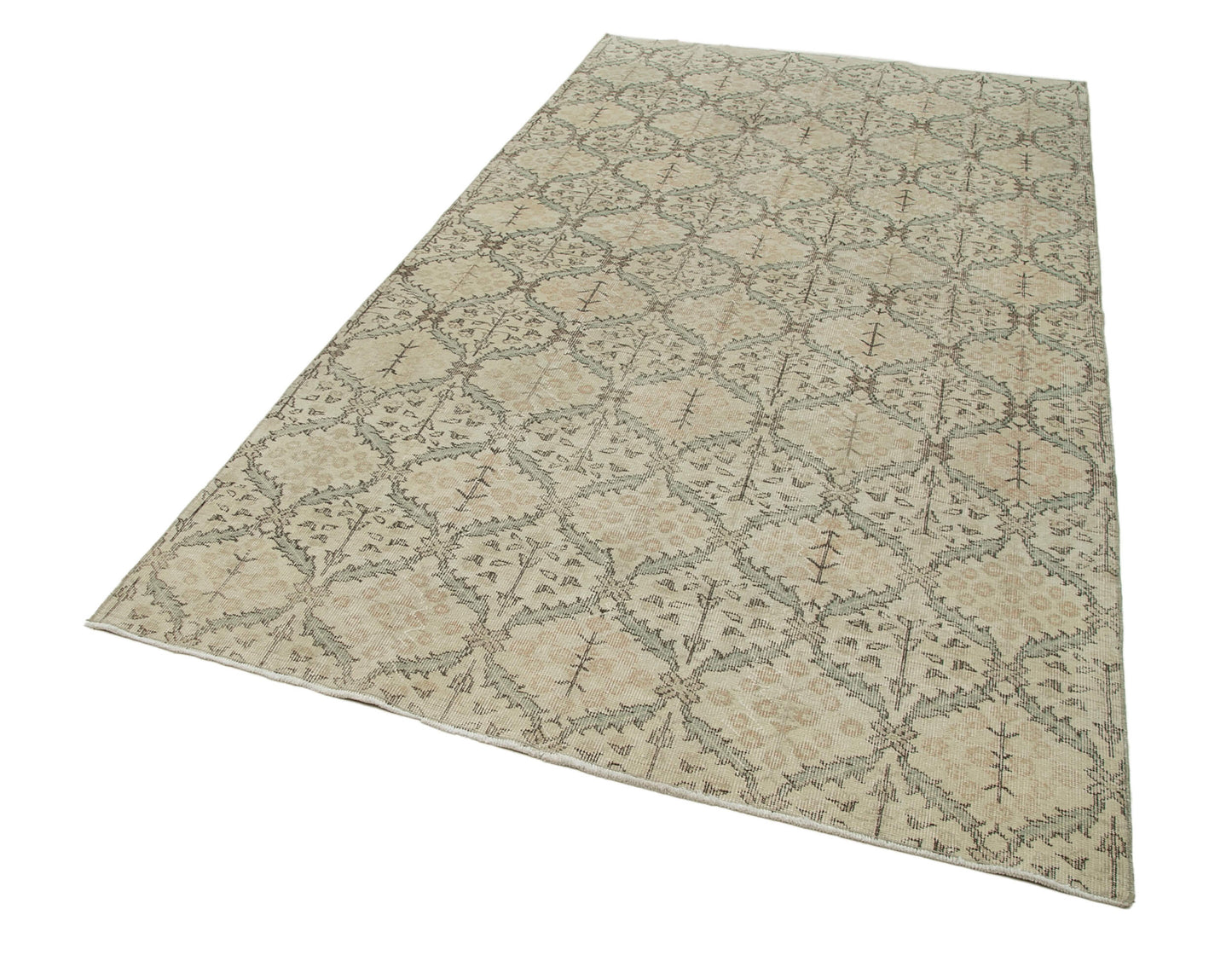 5x10 Beige Bohemian Rug  - 33157