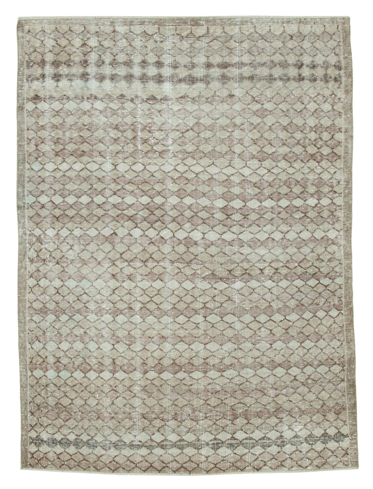 5x7 Beige Boho Rug - 33168