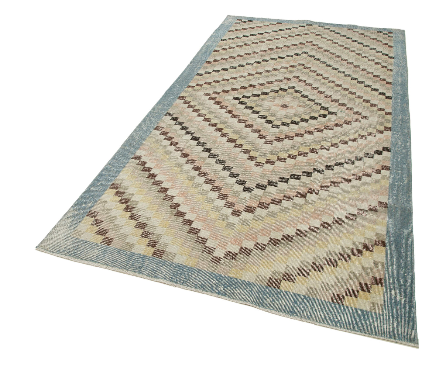 5x9 Beige Bohemian Rug  - 33177