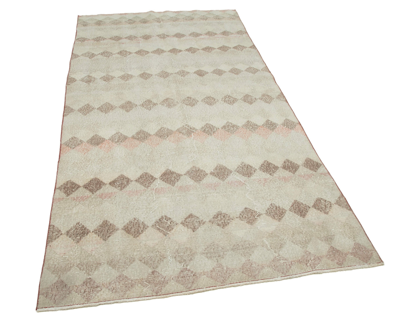 4x9 Beige Bohemian Runner Rug - 33182