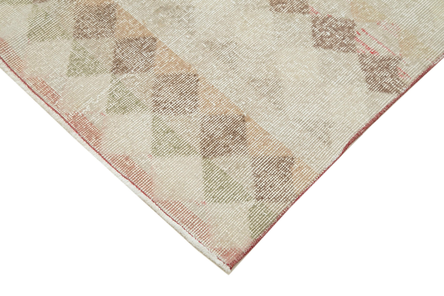 4x9 Beige Bohemian Runner Rug - 33182