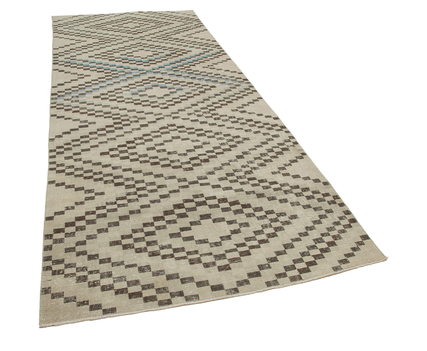 5x11 Beige Bohemian Runner Rug - 33193