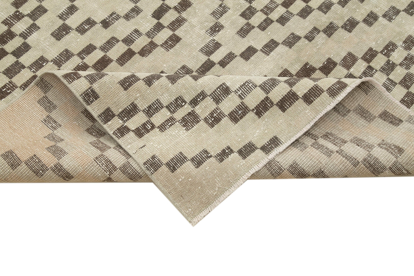 5x11 Beige Bohemian Runner Rug - 33193