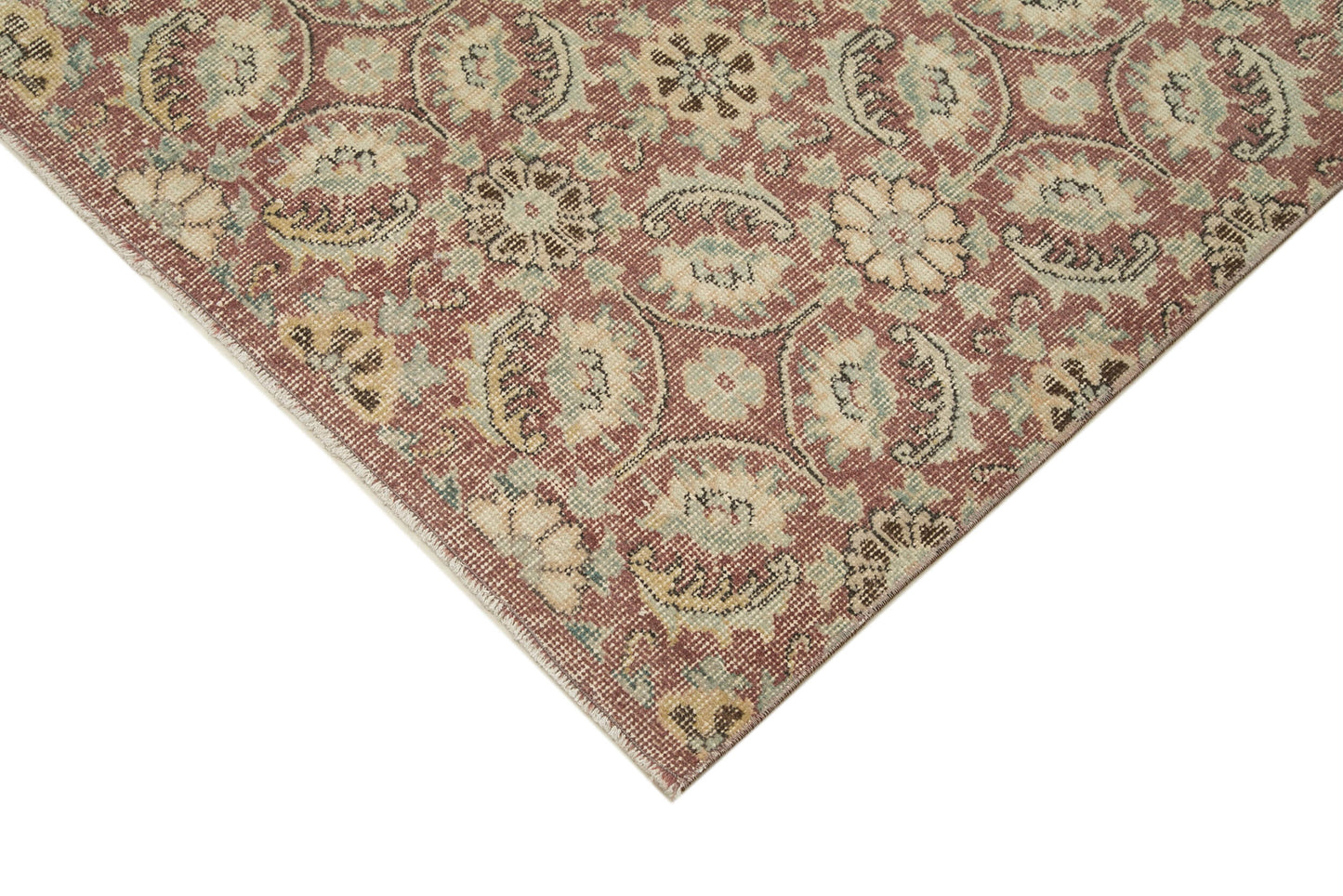 5x9 Red Bohemian Rug  - 33207