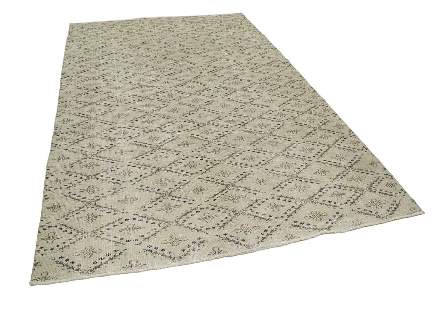 6x10 Beige Bohemian Rug  - 33224