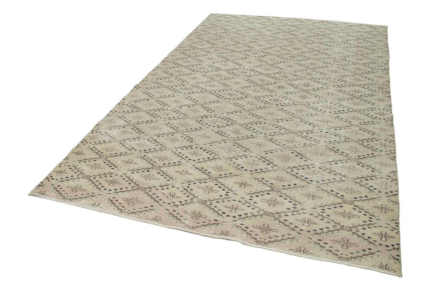 6x10 Beige Bohemian Rug  - 33224