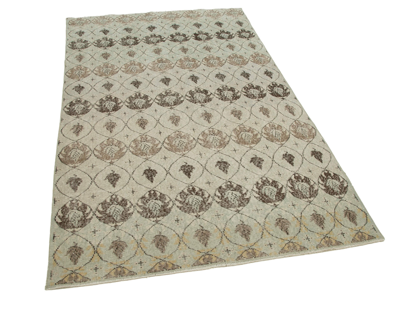 5x8 Beige Bohemian Rug  - 33228