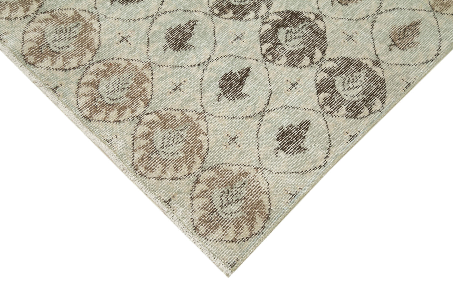 5x8 Beige Bohemian Rug  - 33228