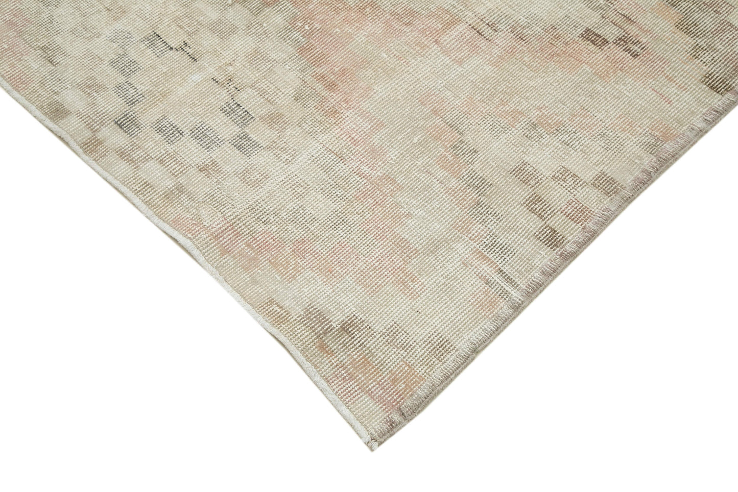 4x10 Beige Bohemian Runner Rug - 33255