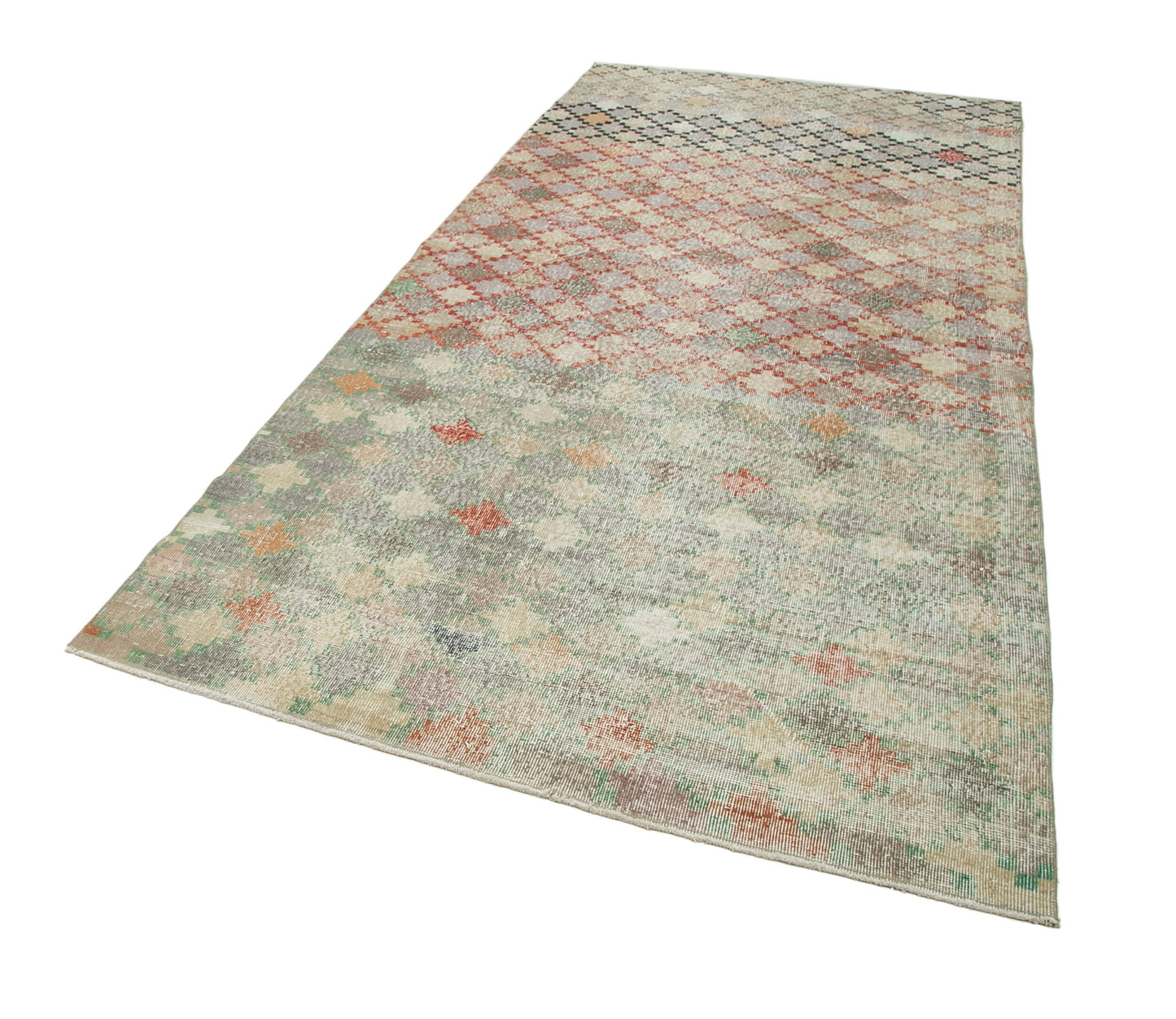 5x11 Beige Bohemian Rug  - 33272