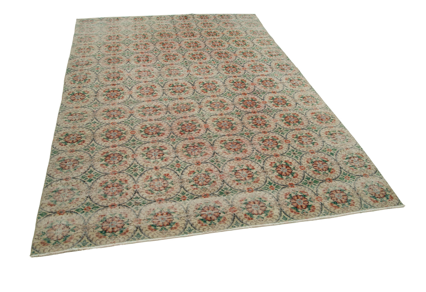 6x9 Beige Bohemian Rug  - 33273