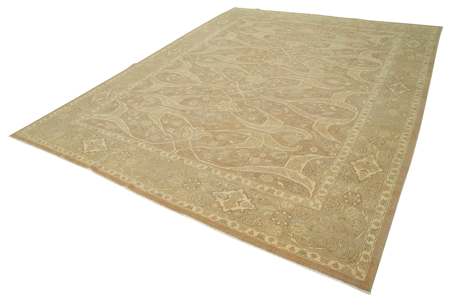 9x11 Brown Oushak Rug - 33290