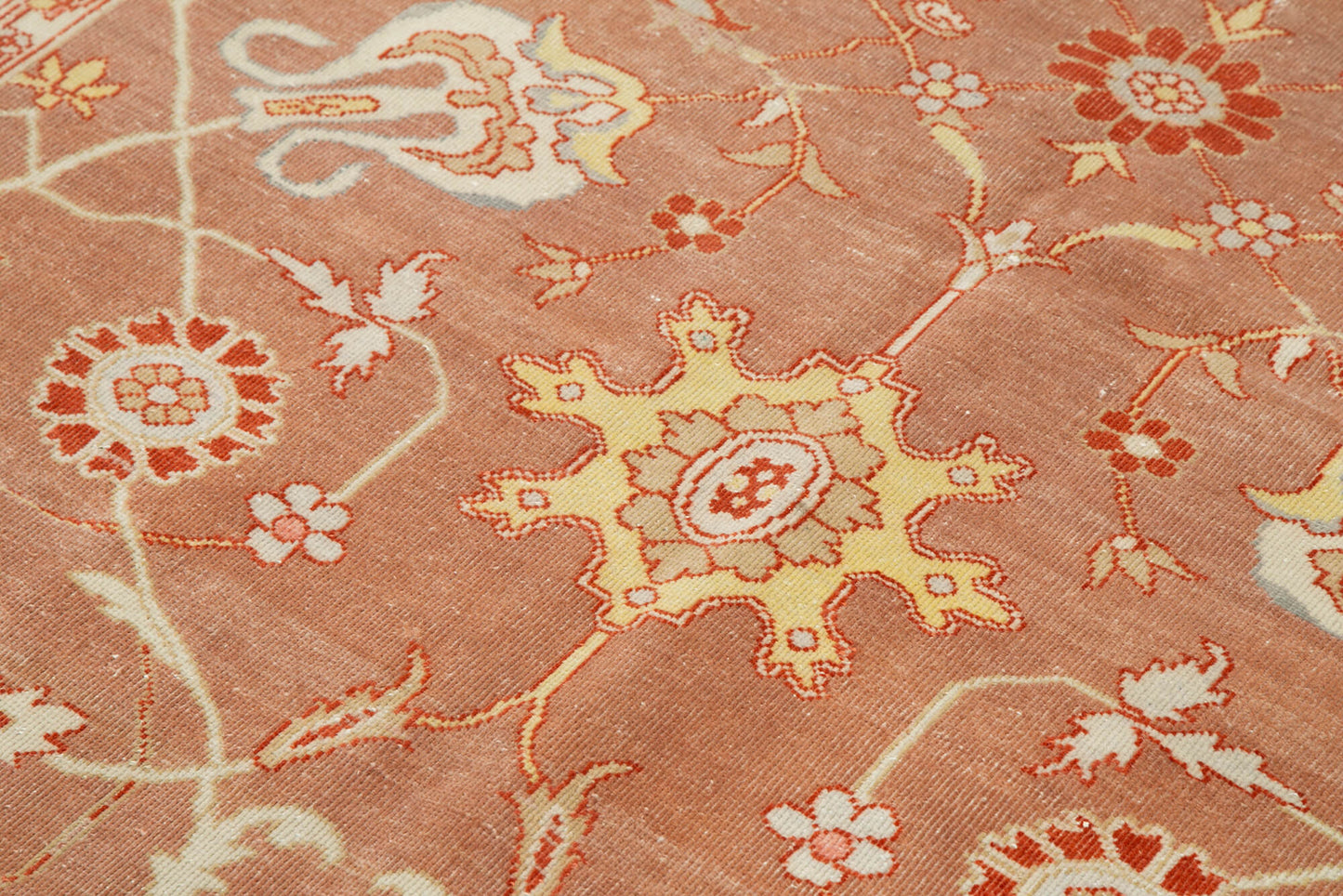 6x9 Red Oushak Rug - 33302