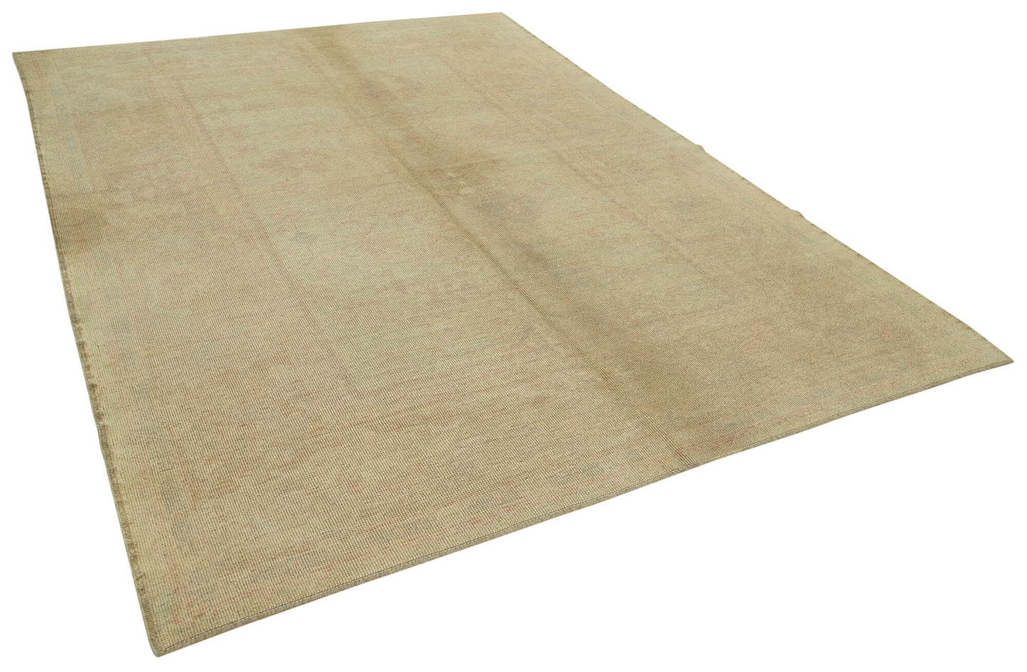 7x10 Beige Oushak Rug - 33312