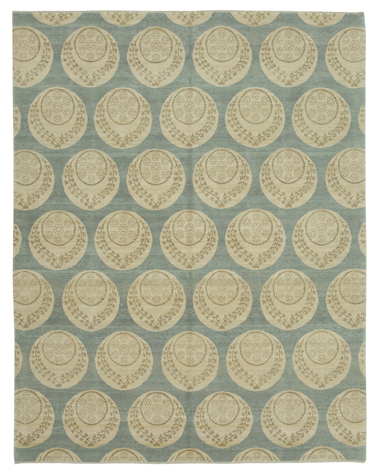 8x10 Beige Oushak Rug - 33348