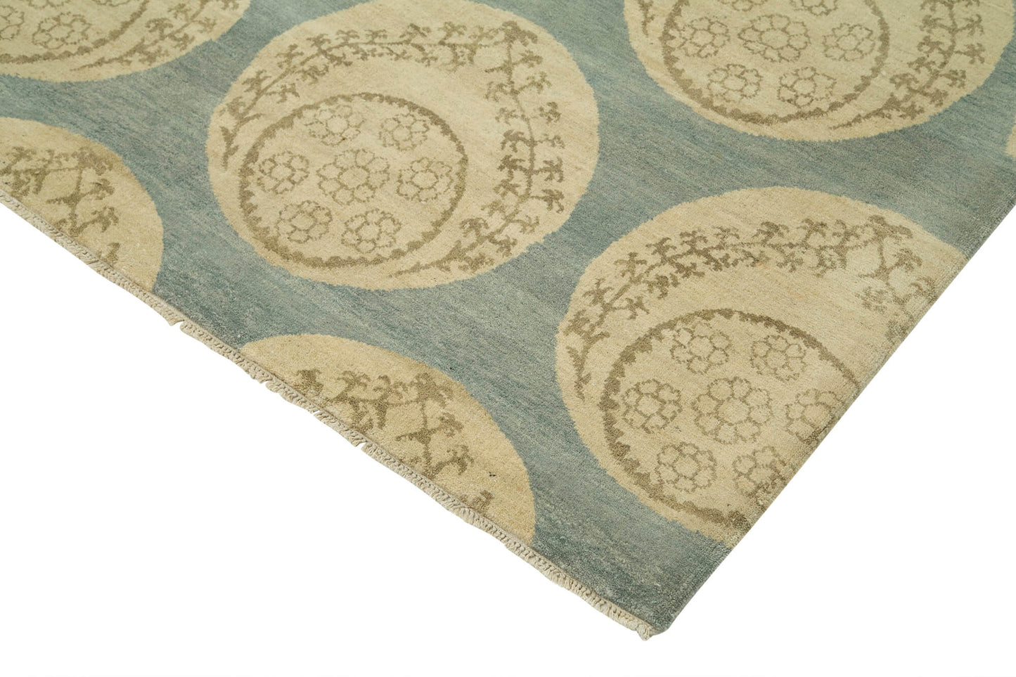 8x10 Beige Oushak Rug - 33348