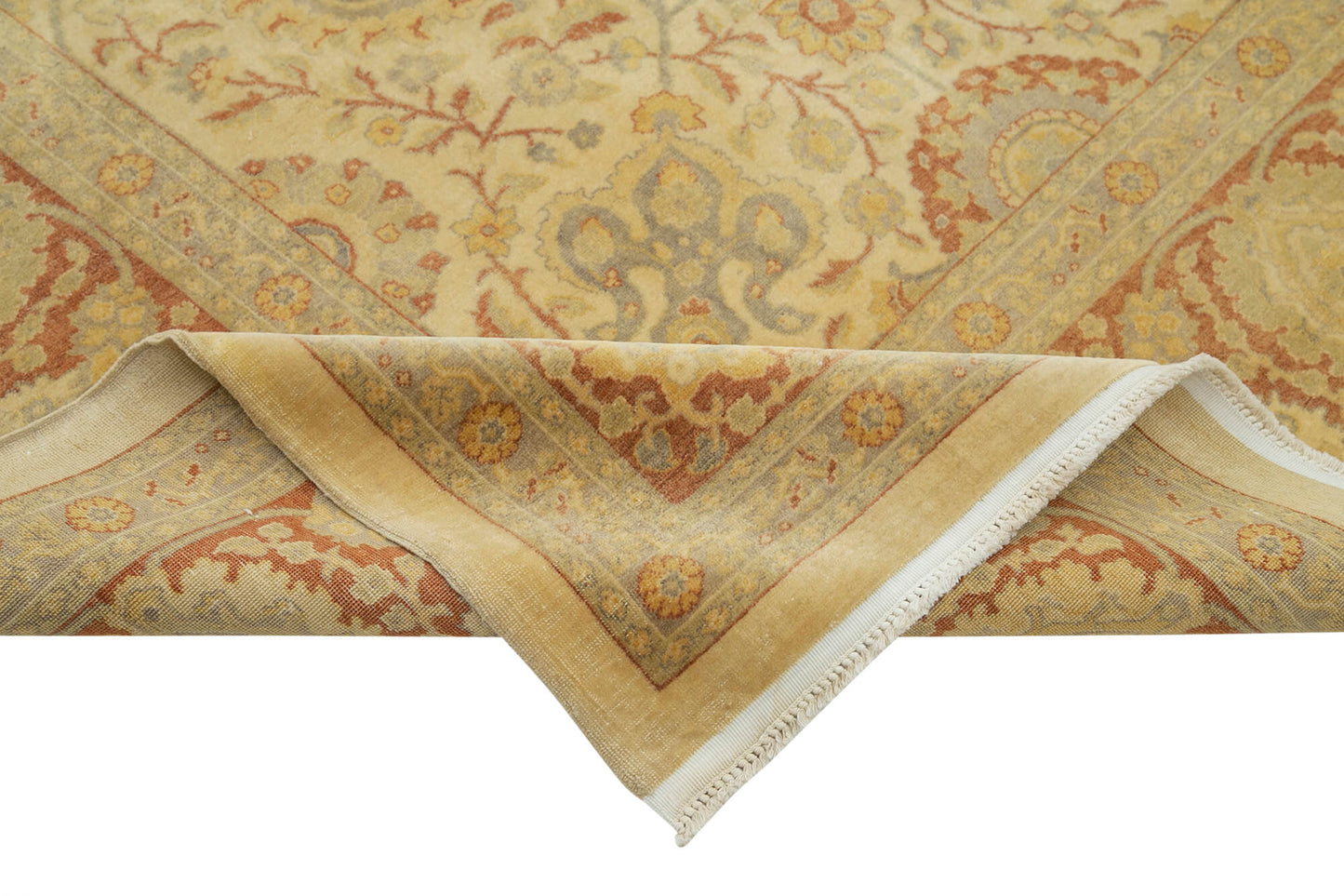 8x12 Yellow Oushak Rug - 33359