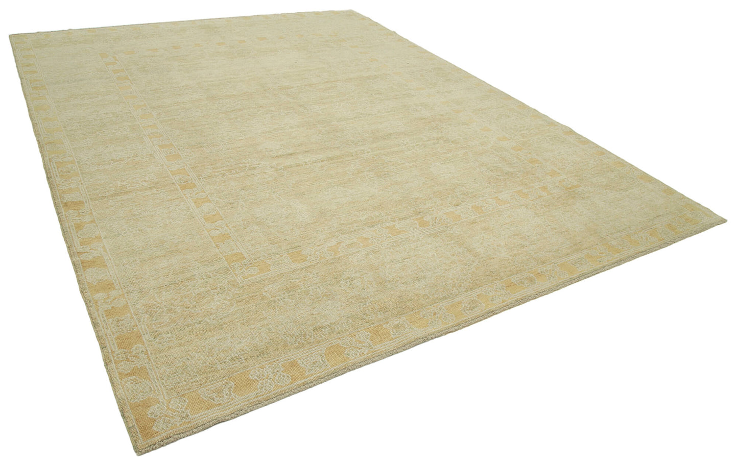 9x12 Beige Oushak Rug - 33372