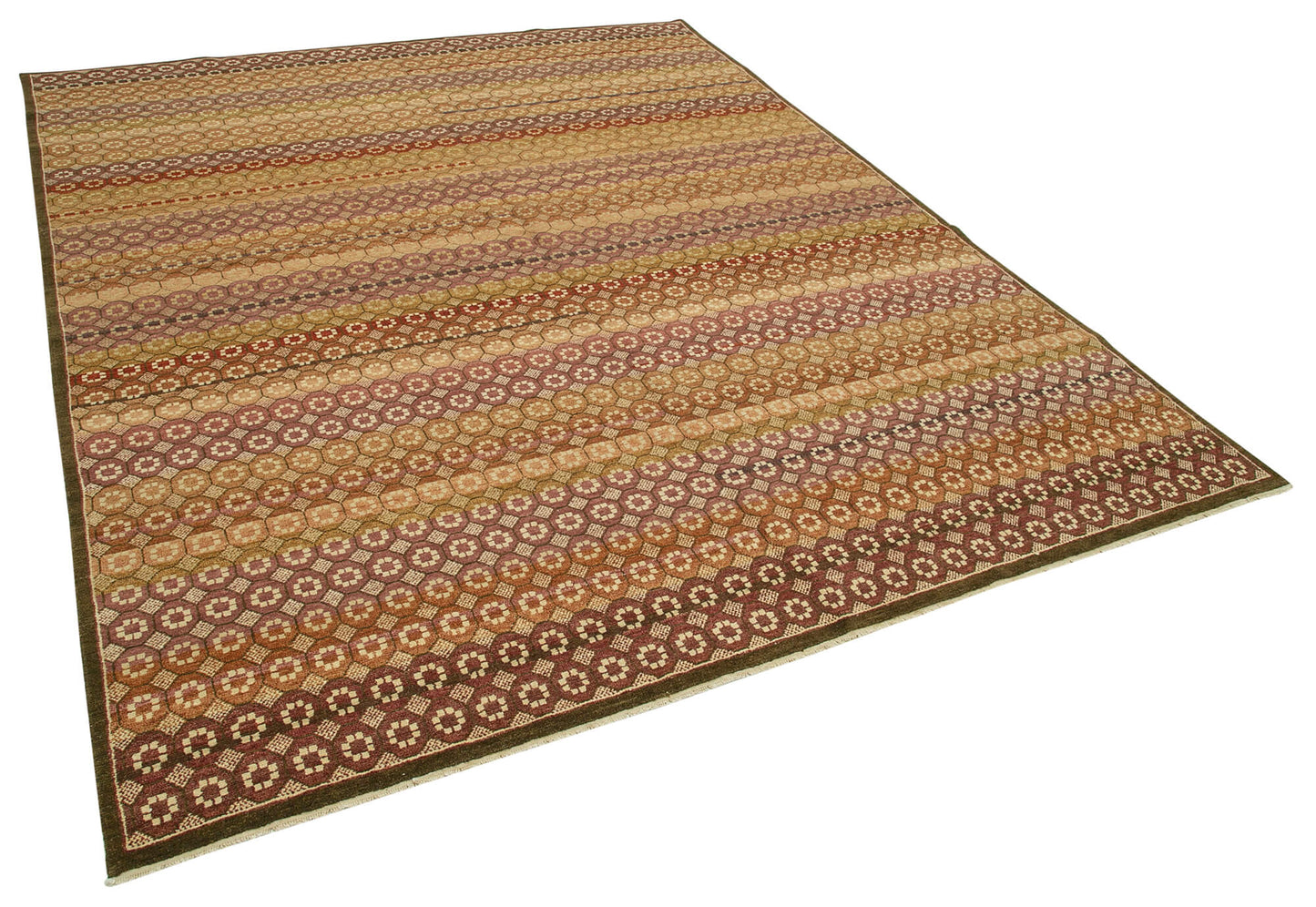 8x10 Red Oushak Rug - 33389