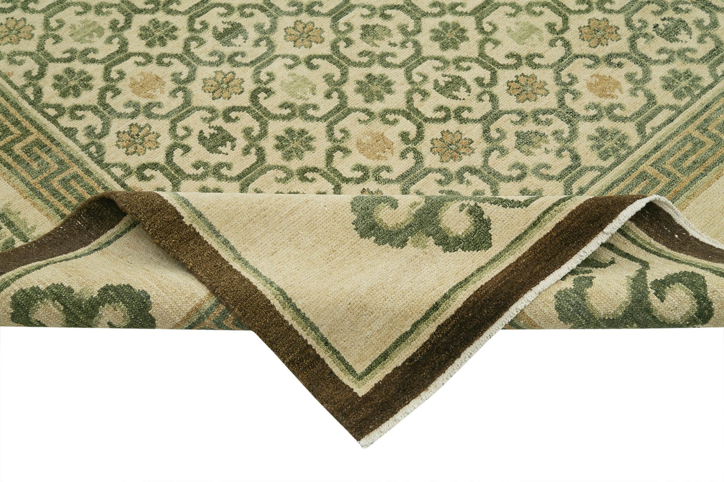 8x10 Beige Oushak Rug - 33390