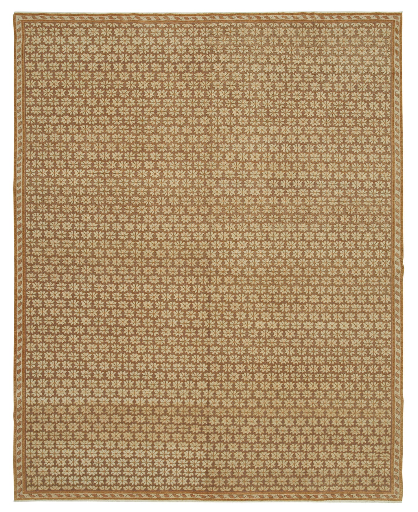 8x10 Beige Oushak Rug - 33391