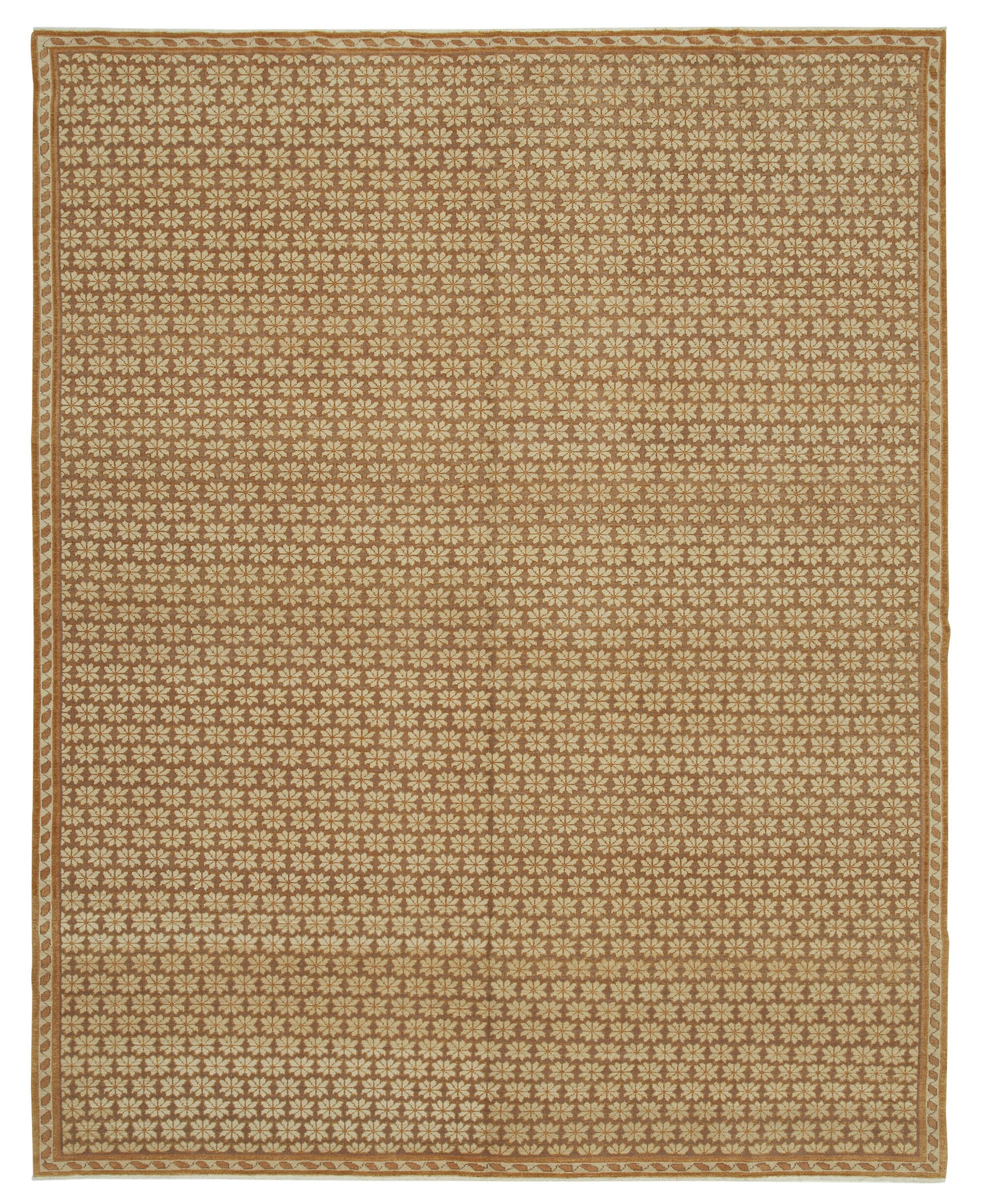 8x10 Beige Oushak Rug - 33391