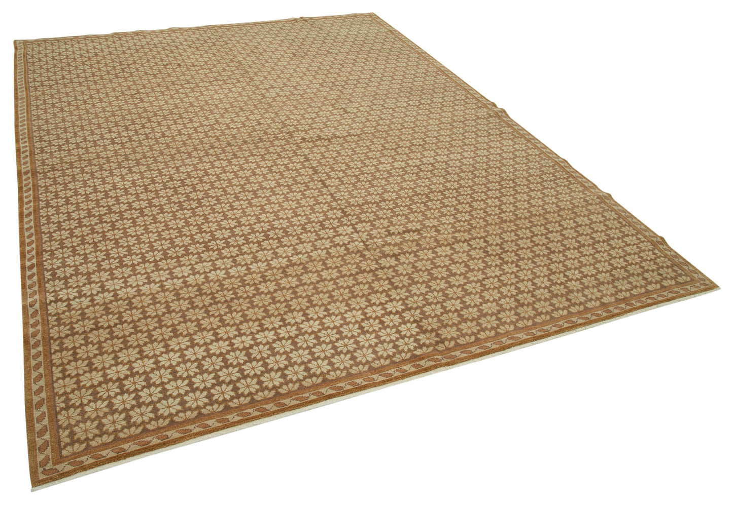 8x10 Beige Oushak Rug - 33391