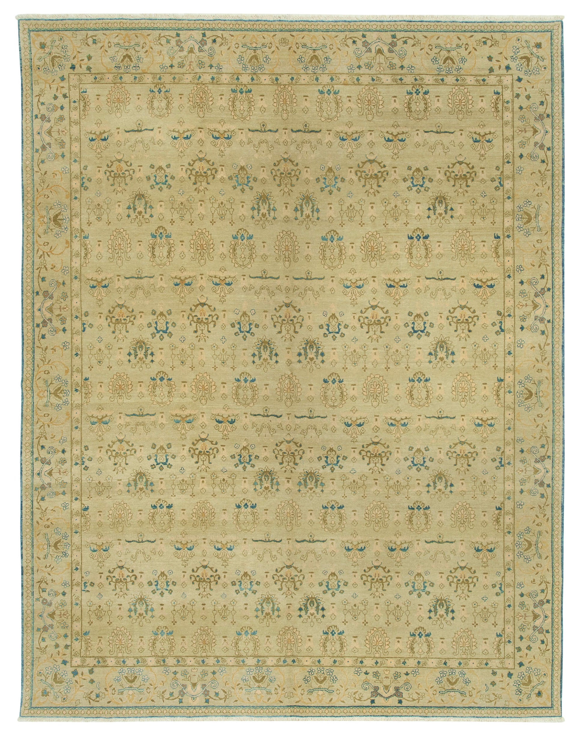 8x10 Beige Oushak Rug - 33394