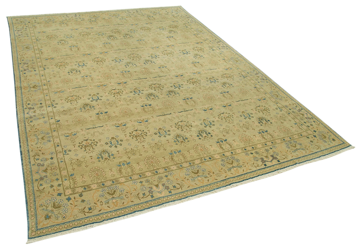 8x10 Beige Oushak Rug - 33394