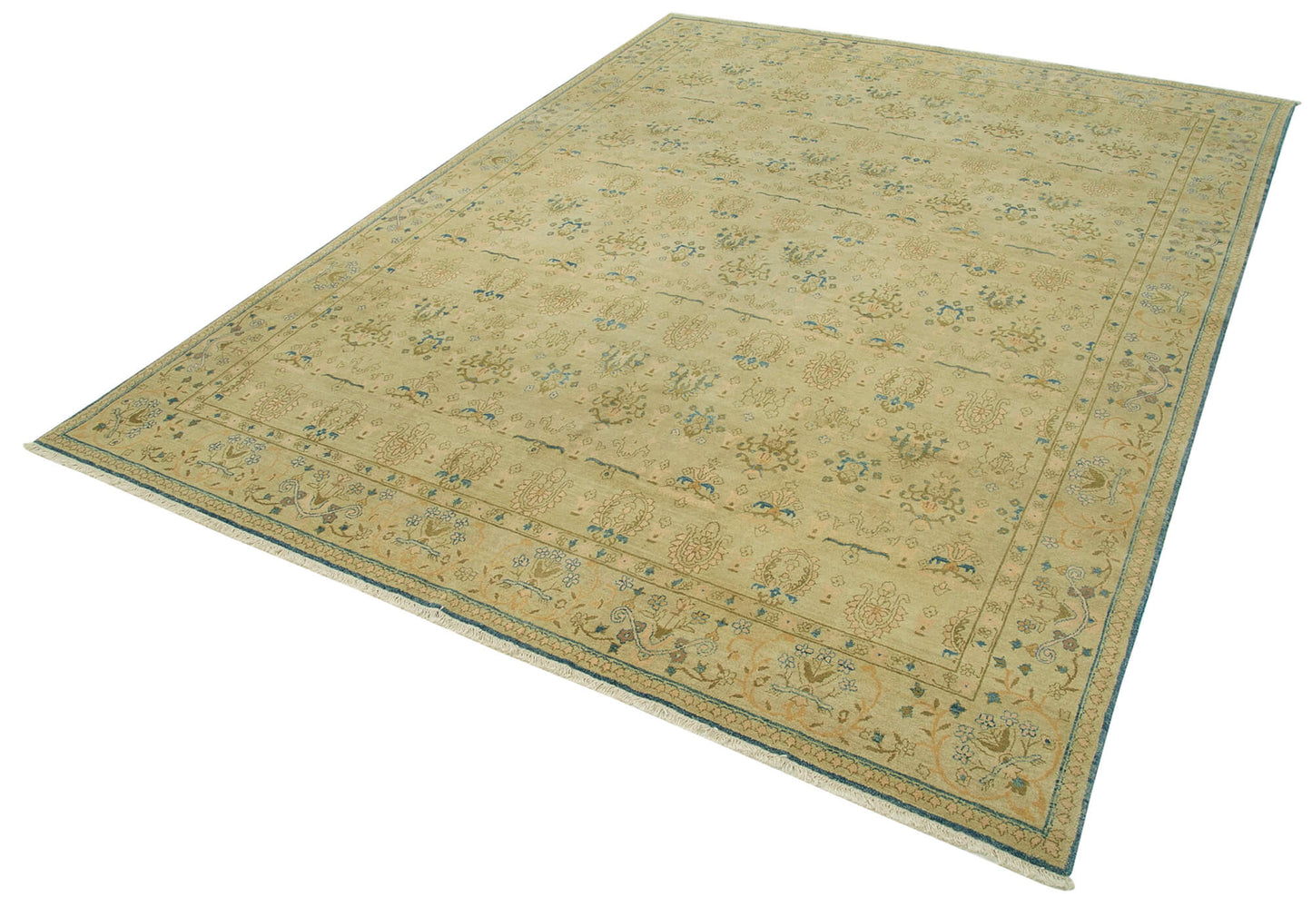 8x10 Beige Oushak Rug - 33394