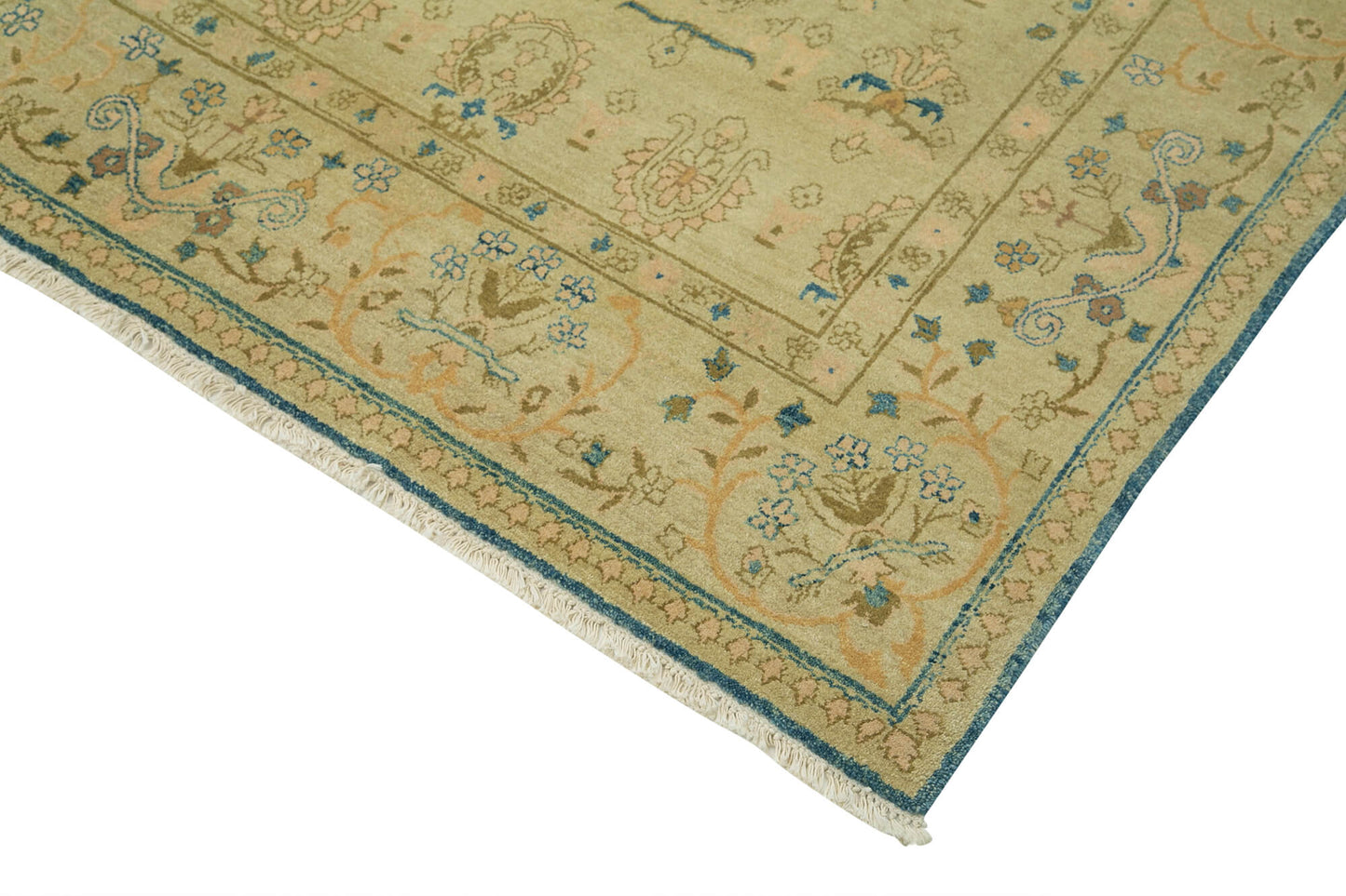 8x10 Beige Oushak Rug - 33394